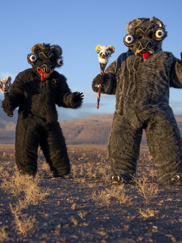 Andean culture: Desert dancers