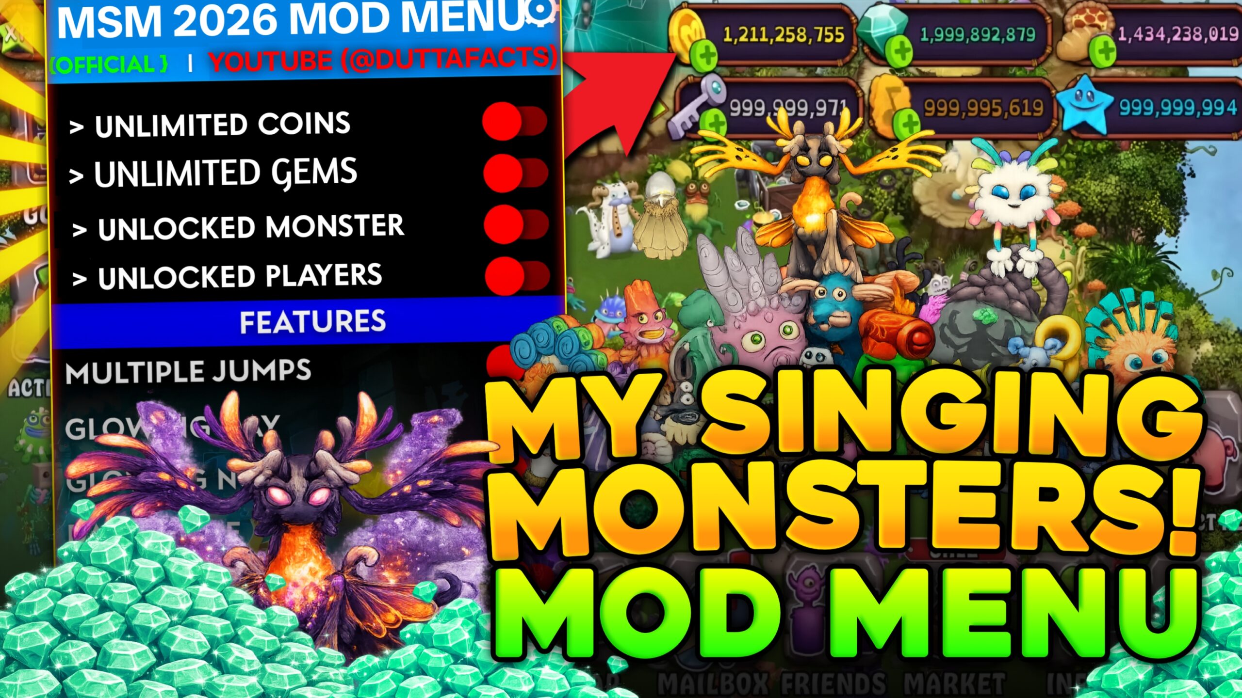 My Singing Monsters Mod Apk 5.4.0 (Unlimited Money and Gems) |