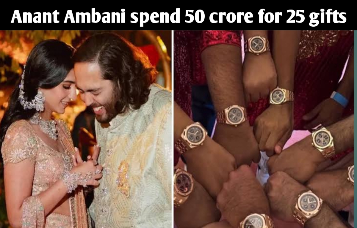 Anant Ambani's Lavish Gift: Rs. 50 Crore Watches for Bollywood