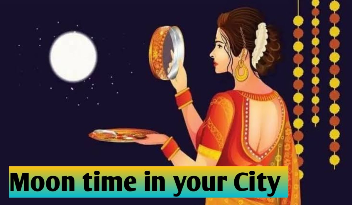 Karwa Chauth 2024 When will the moon be visible in your city